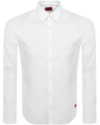 HUGO - Long Sleeved Ermo Shirt - Lyst