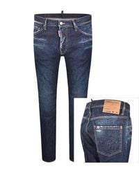 DSquared² - Cool Guy Slim Fit Jeans Dark - Lyst