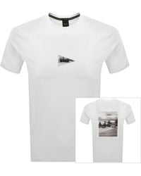 BOSS - Boss Network Photo T Shirt - Lyst