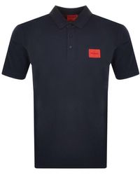 HUGO - Dereso 222 Polo T Shirt - Lyst