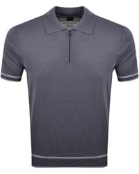 BOSS BUSINESS - Boss Norbertino Knit Polo Open - Lyst