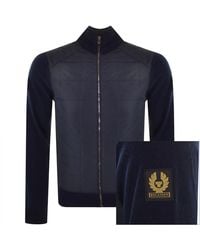 Belstaff - Kelbrook Full Zip Knit Jumper - Lyst