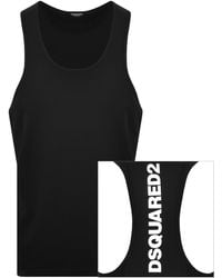 DSquared² - Back Logo Vest - Lyst