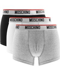 Moschino - Underwear Three Pack Trunks - Lyst