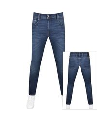 Replay - Anbass Hyperflex Cloud Slim Fit Jeans - Lyst