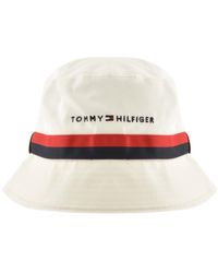 Tommy Hilfiger Tjm Logo Tape Bucket Hat 