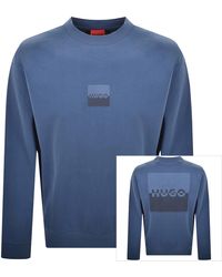 HUGO - Dusplited Sweatshirt Medium - Lyst