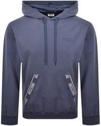 Moschino - Active Logo Tape Hoodie - Lyst