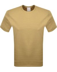 Calvin Klein - Tonal Stripe T Shirt Antelope - Lyst