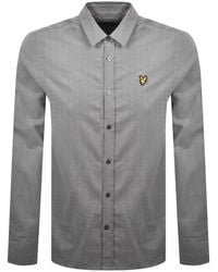 Lyle & Scott - Herringbone Flannel Shirt - Lyst