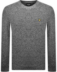 Lyle & Scott - Static Marl Knit Jumper - Lyst