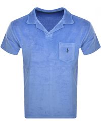 Ralph Lauren - Towelling Polo T Shirt - Lyst