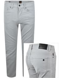 BOSS - Boss Delaware Slim Fit Trousers - Lyst