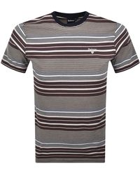 Barbour - Steelrigg Stripe T Shirt - Lyst