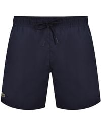 Lacoste - Core Essentials Swim Shorts - Lyst