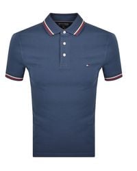 Tommy Hilfiger - Tipped Polo T Shirt - Lyst
