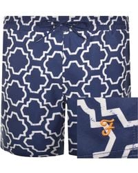Farah - Farah Colbert Medieval Print Swim Shorts - Lyst