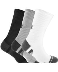 Under Armour - 3 Pack Tech Crew Socks - Lyst