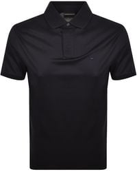 Armani - Emporio Short Sleeved Polo T Shirt - Lyst