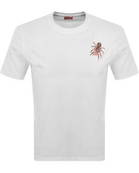 DIESEL - Spider Graphic T Shirt - Lyst