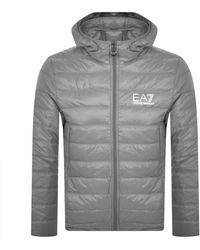 EA7 - Emporio Armani Quilted Jacket - Lyst
