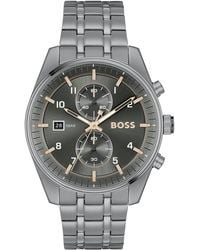 BOSS BUSINESS - Boss Skytraveller Watch - Lyst
