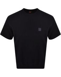 BOSS - Boss Kanacho Knit T Shirt Dark - Lyst
