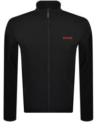 HUGO - Lounge Linked Zip Sweatshirt - Lyst