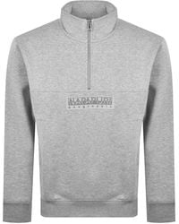 Napapijri - B Box Logo Sweatshirt - Lyst