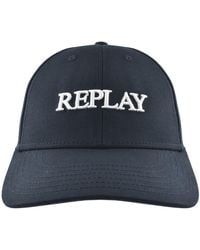 Replay - Logo Baseball Cap - Lyst