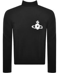 Vivienne Westwood - High Neck Knit Jumper - Lyst