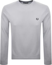 Fred Perry - Pique Stitch Jumper - Lyst