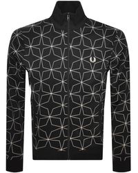Fred Perry - Geometric Track Top - Lyst