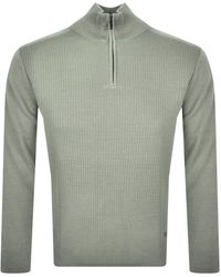 Armani - Emporio Textured Knit Jumper - Lyst