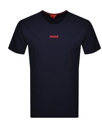 HUGO - Linked T Shirt - Lyst