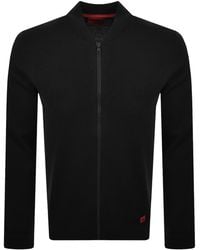 HUGO - San Jacque Full Zip Knit Jumper - Lyst