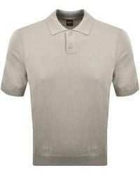 BOSS - Boss Asac P Knit Polo T Shirt - Lyst