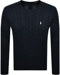 Ralph Lauren - Driver Crew Neck Knit Jumper - Lyst