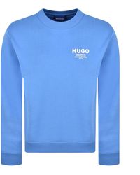 HUGO - Nespon Sweatshirt - Lyst