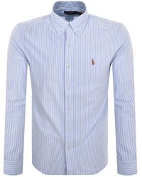 Ralph Lauren - Knit Oxford Shirt - Lyst