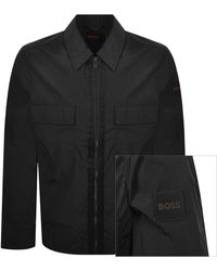 BOSS - Boss Lotape Nylon Overshirt - Lyst