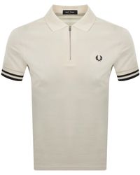 Fred Perry - Bold Tipped Polo T Shirt - Lyst