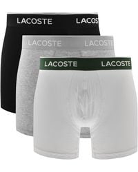 Lacoste - Underwear 3 Pack Boxer Briefs - Lyst