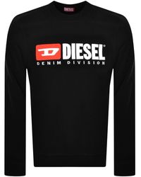 DIESEL - S Ginn Logo Sweatshirt - Lyst