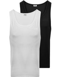 Moschino - 2 Pack Vests - Lyst