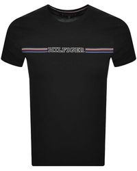 Tommy Hilfiger - Stripe Slim Fit T Shirt - Lyst