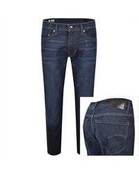 G-Star - G-Star Mosa Straight Jeans Mid Wash - Lyst