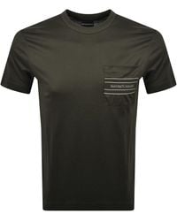 Armani - Emporio 3D Effect Logo T Shirt - Lyst