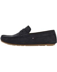 Tommy Hilfiger - Classic Suede Driver Shoes - Lyst