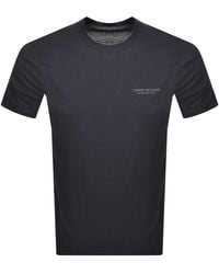 ARMANI EXCHANGE - Small Logo T Shirt - Lyst